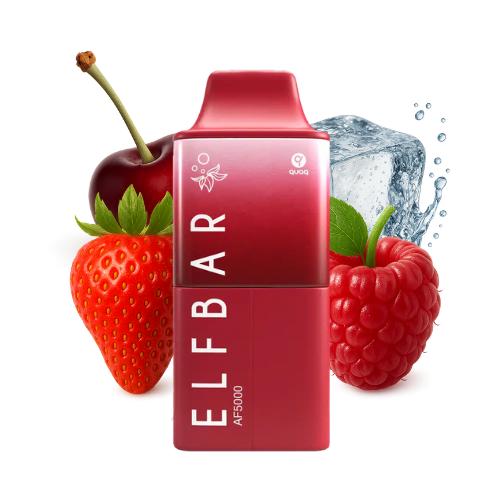 ELFBAR AF 5000 Strawberry Rasperry Cherry Ice