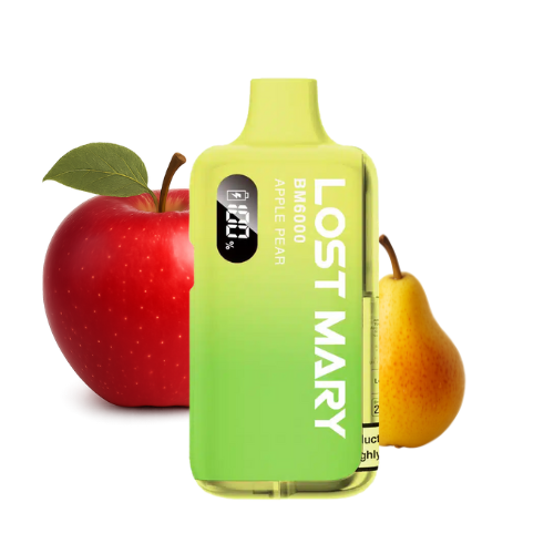 LOST MARY BM 6000 Vape Kit Apple Pear – Lost Mary BM6000 Vape Kit Apple Pear