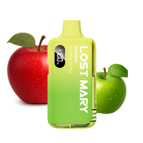 LOST MARY BM 6000 Vape Kit Double Apple – Lost Mary BM6000 Vape Kit Double Apple