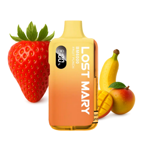 LOST MARY BM 6000 Vape Kit Fruit Punch – Lost Mary BM6000 Vape Kit Fruit Punch