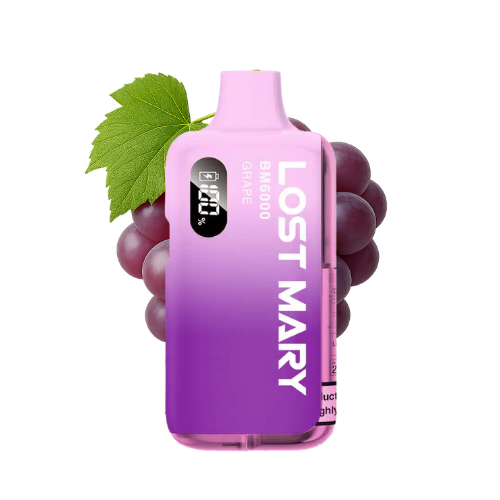 LOST MARY BM 6000 Vape Kit Grape – Lost Mary BM6000 Vape Kit Grape