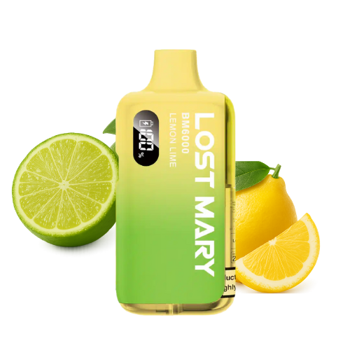 LOST MARY BM 6000 Vape Kit Lemon Lime – Lost Mary BM6000 Vape Kit Lemon Lime