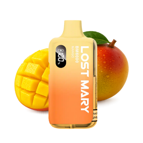 LOST MARY BM 6000 Vape Kit Mango – Lost Mary BM6000 Vape Kit Mango