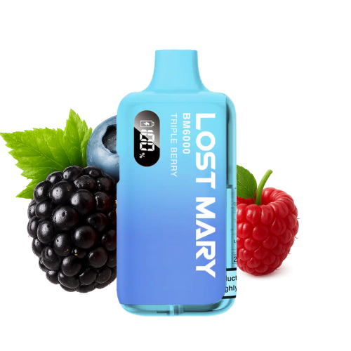 LOST MARY BM 6000 Vape Kit Triple Berry – Lost Mary BM6000 Vape Kit Triple Berry