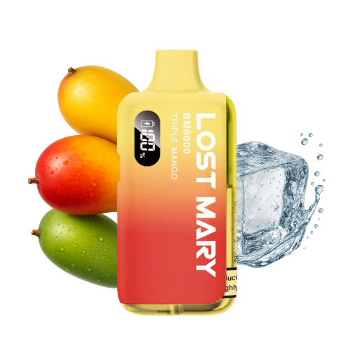 LOST MARY BM 6000 Vape Kit Triple Mango – Lost Mary BM6000 Vape Kit Triple Mango