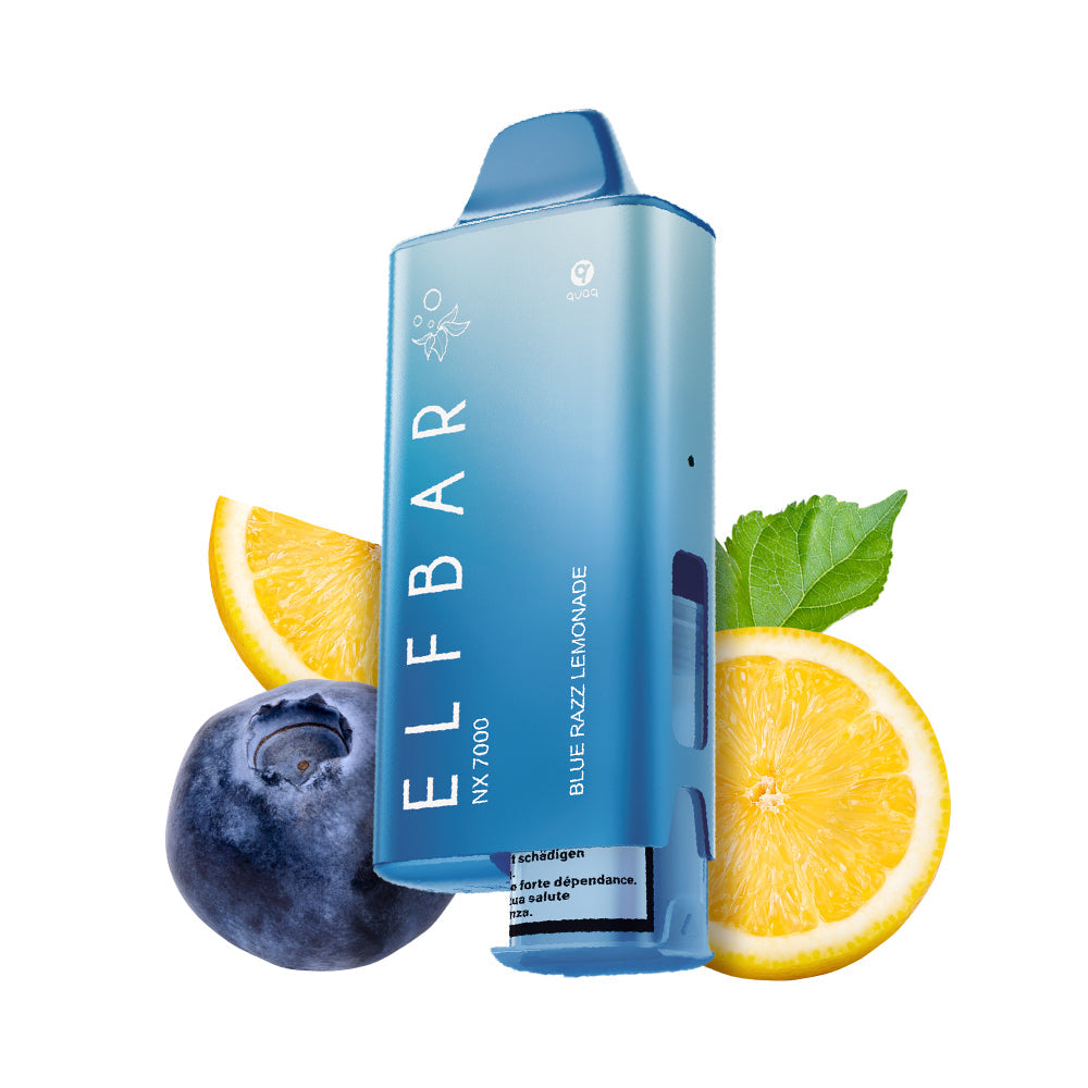 ELFBAR NX7000 Blue Razz Lemonade Vape Kit 20 mg/ml 7000 Puffs