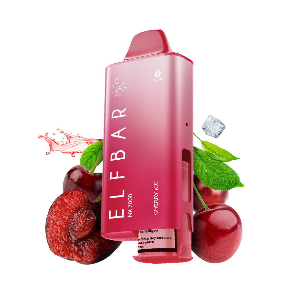 ELFBAR NX7000 Cherry Ice Vape Kit 20 mg/ml 7000 Puffs