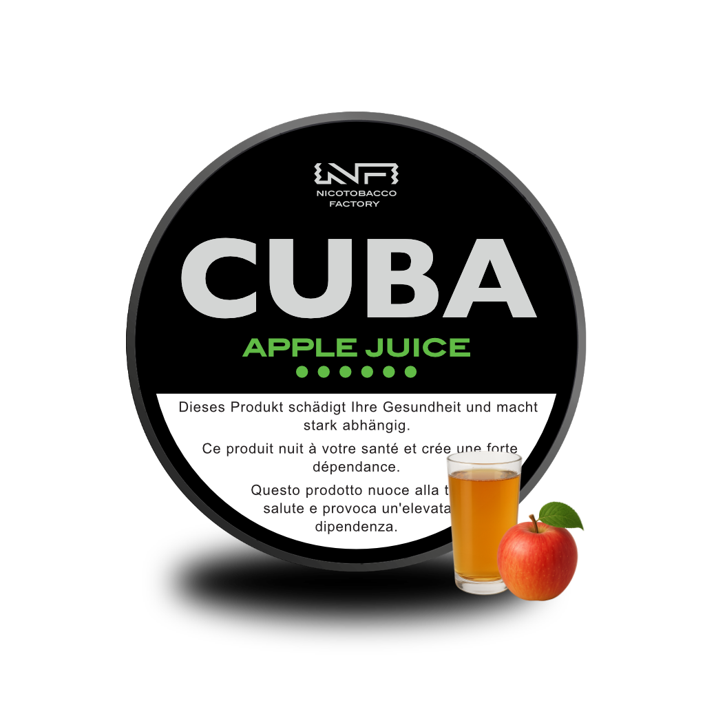 CUBA Black Apple Juice CUBA Nicopods Slim 66 mg/g