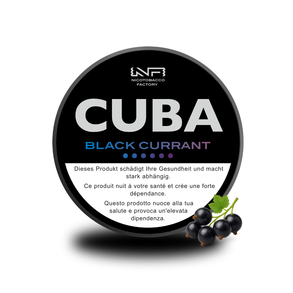CUBA Black Black Currant CUBA Nicopods Slim 66 mg/g