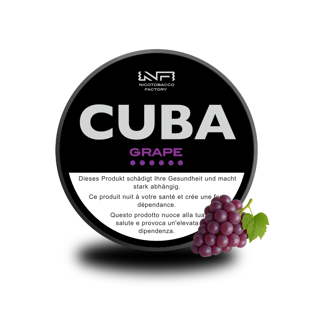 CUBA Black Grape CUBA Nicopods Slim 66 mg/g