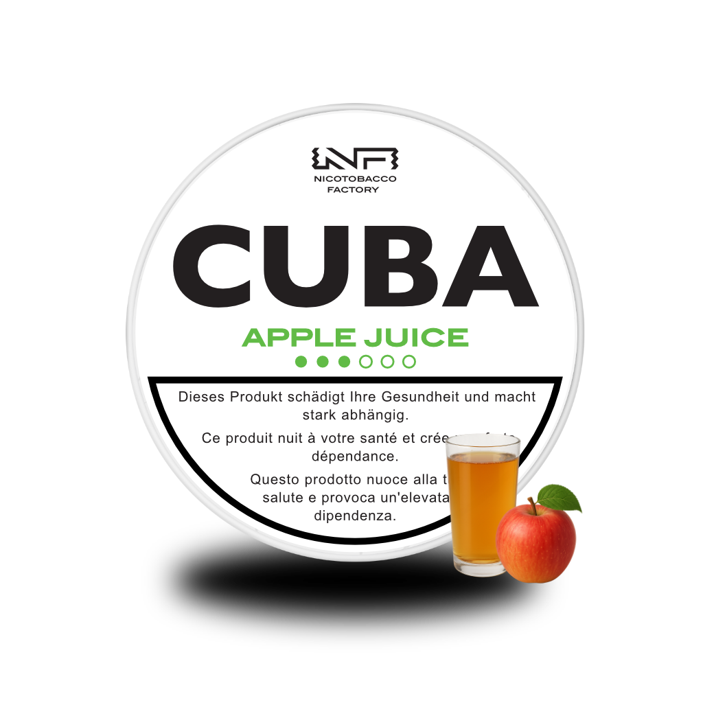 CUBA White Apple Juice CUBA Nicopods Slim 16 mg/g
