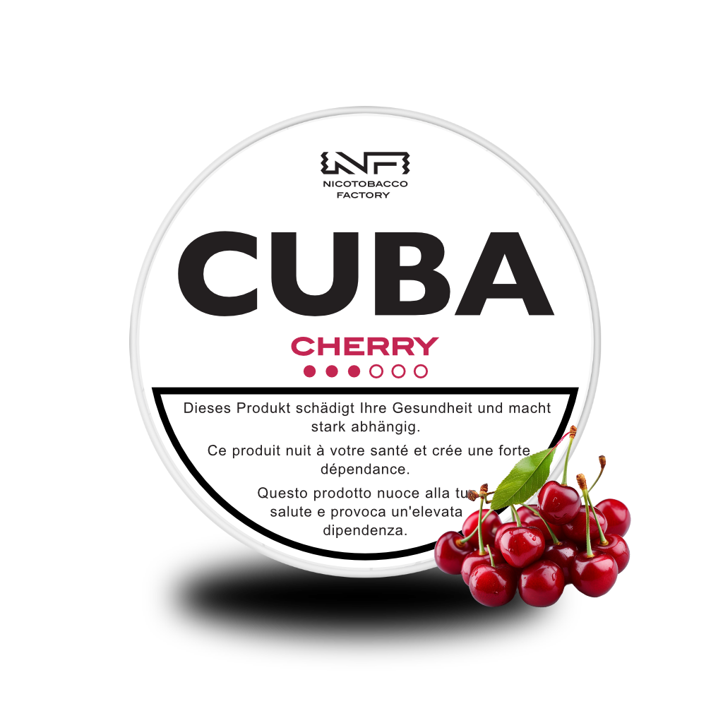 CUBA White Cherry CUBA Nicopods Slim 16 mg/g