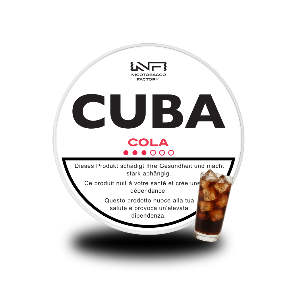 CUBA White Cola CUBA Nicopods Slim 16 mg/g