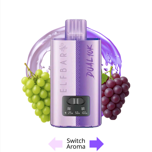 ELFBAR DUAL 10K Vape Kit Grape Edition – ELFBAR DUAL 10K Vape Kit