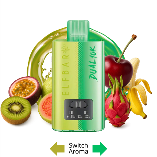 ELFBAR DUAL 10K Vape Kit Green Edition – ELFBAR DUAL 10K Vape Kit