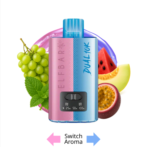 ELFBAR DUAL 10K Vape Kit Shisha Edition