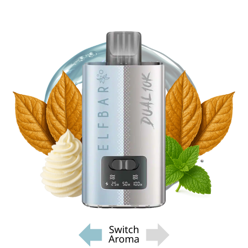 ELFBAR DUAL 10K Vape Kit Tobacoo Edition