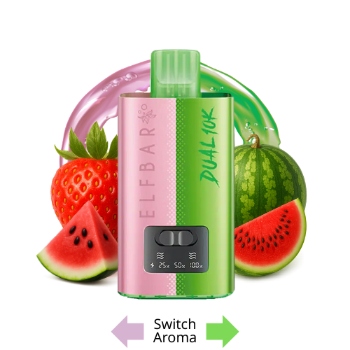 ELFBAR DUAL 10K Vape Kit Watermelon Edition – ELFBAR DUAL 10K Vape Kit