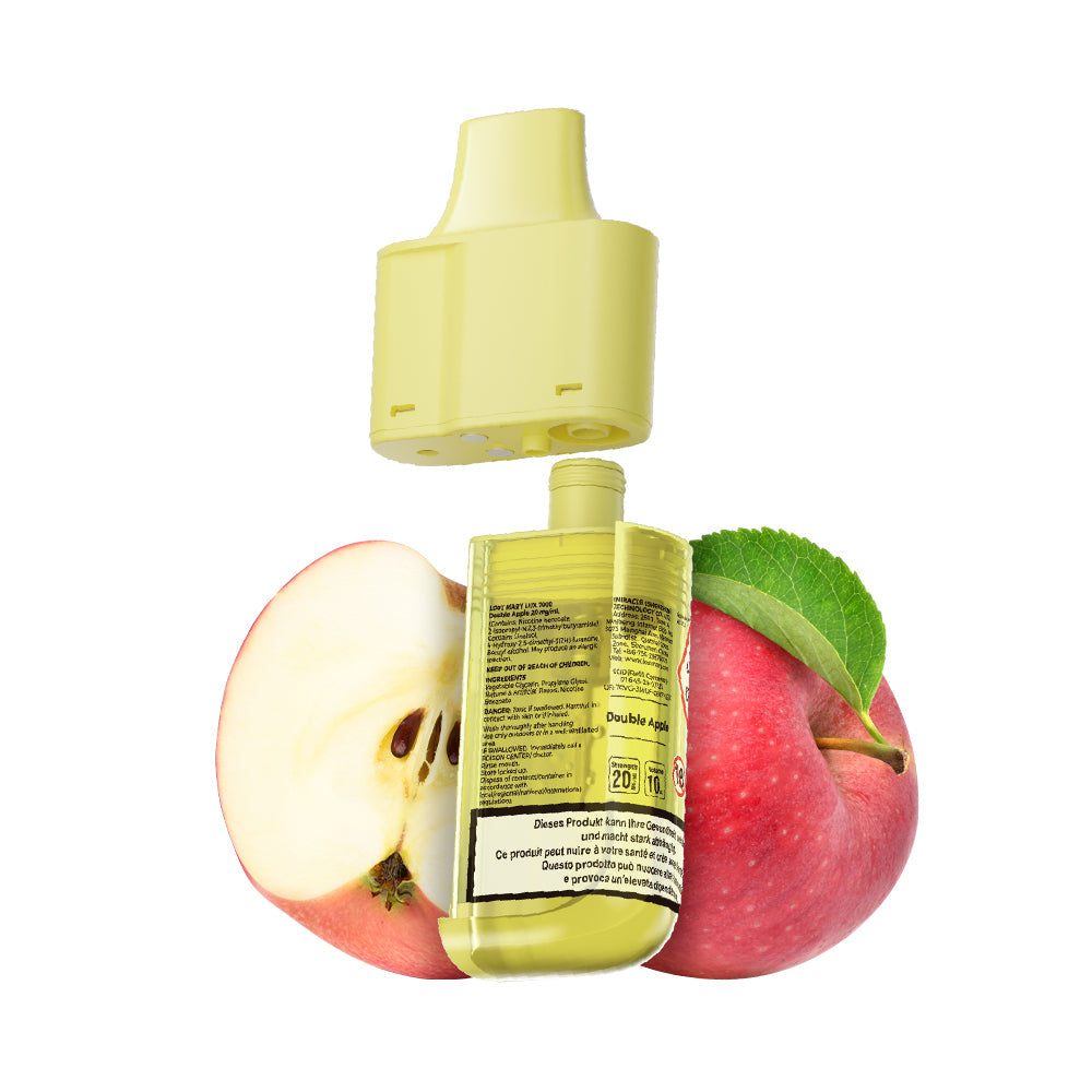 Lost Mary LUX 7000 Pod Double Apple – 20 mg/ml, 12 ml, 0.8 Ohm Mesh Coil