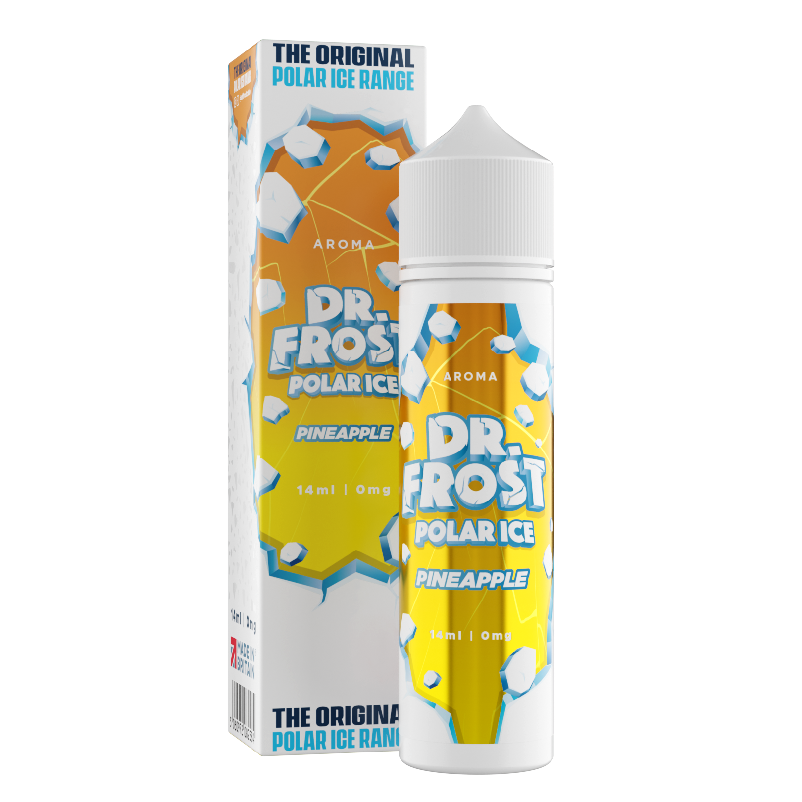 Dr. Frost Polar Ice Pineapple 60ml Longfill – Dr. Frost Polar Ice Longfill Aroma 14 ml in 60 ml