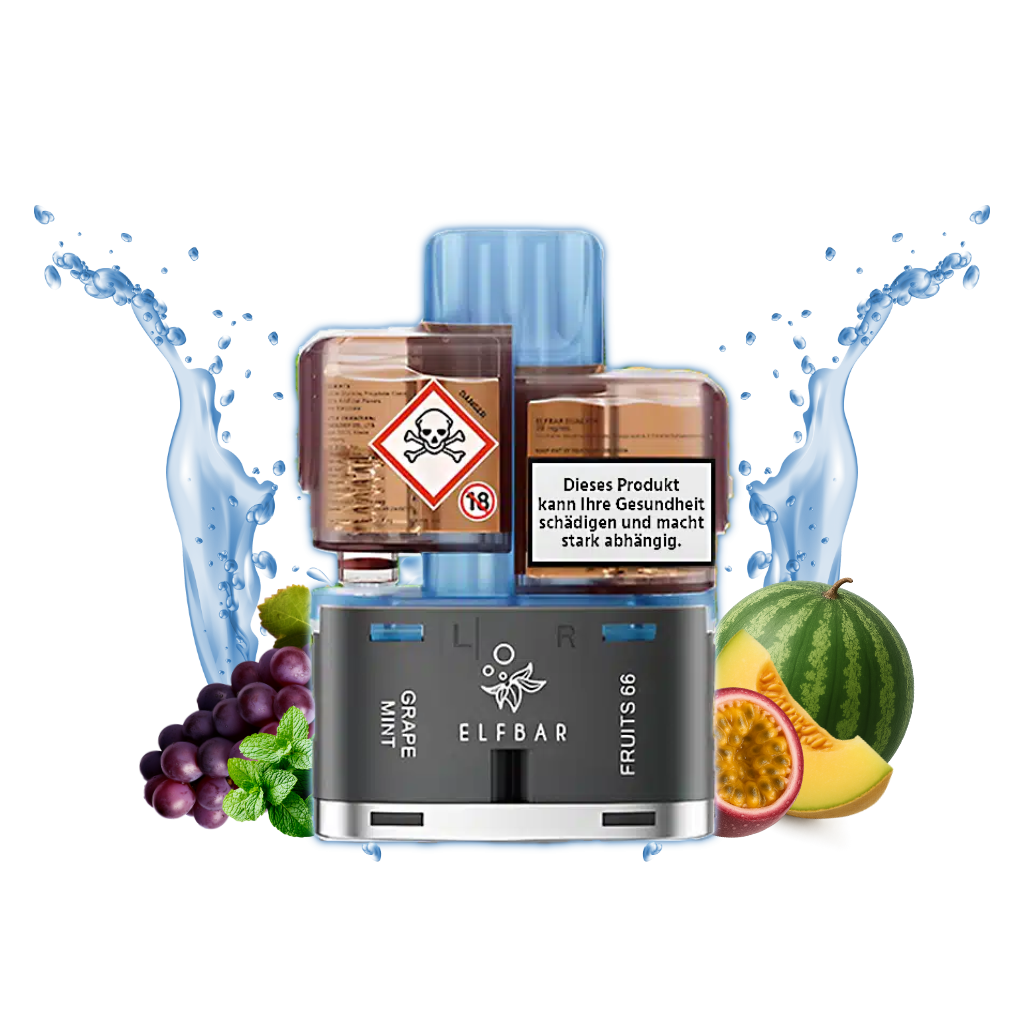 ELFBAR DUAL 10K Vape Pod Shisha Edition