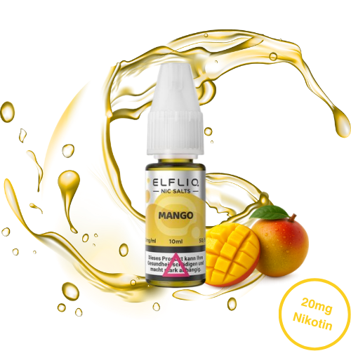 Elfbar ELFLIQ Mango Nikotinsalz Liquid 20 mg/ml 10 ml