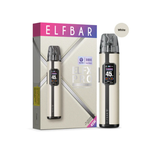 ELFBAR ELFX Pro Starter Kit White (Weis)