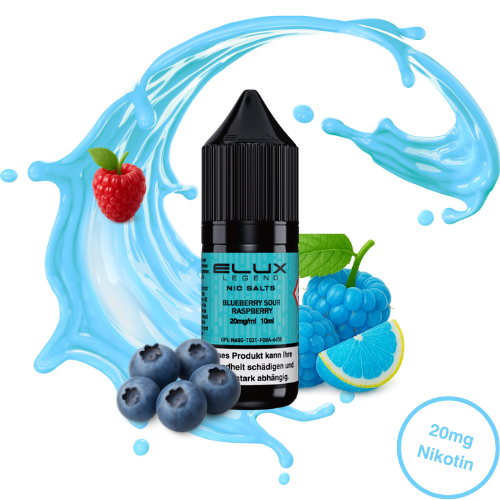 Elux Nic Salt Blueberry Sour Raspberry (20 mg/ml)