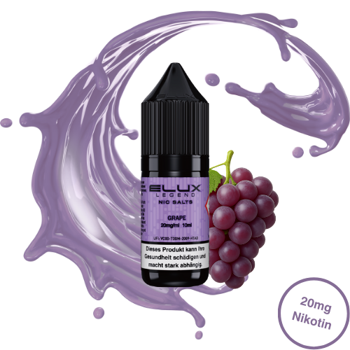 Elux Nic Salt Grape (20 mg/ml)