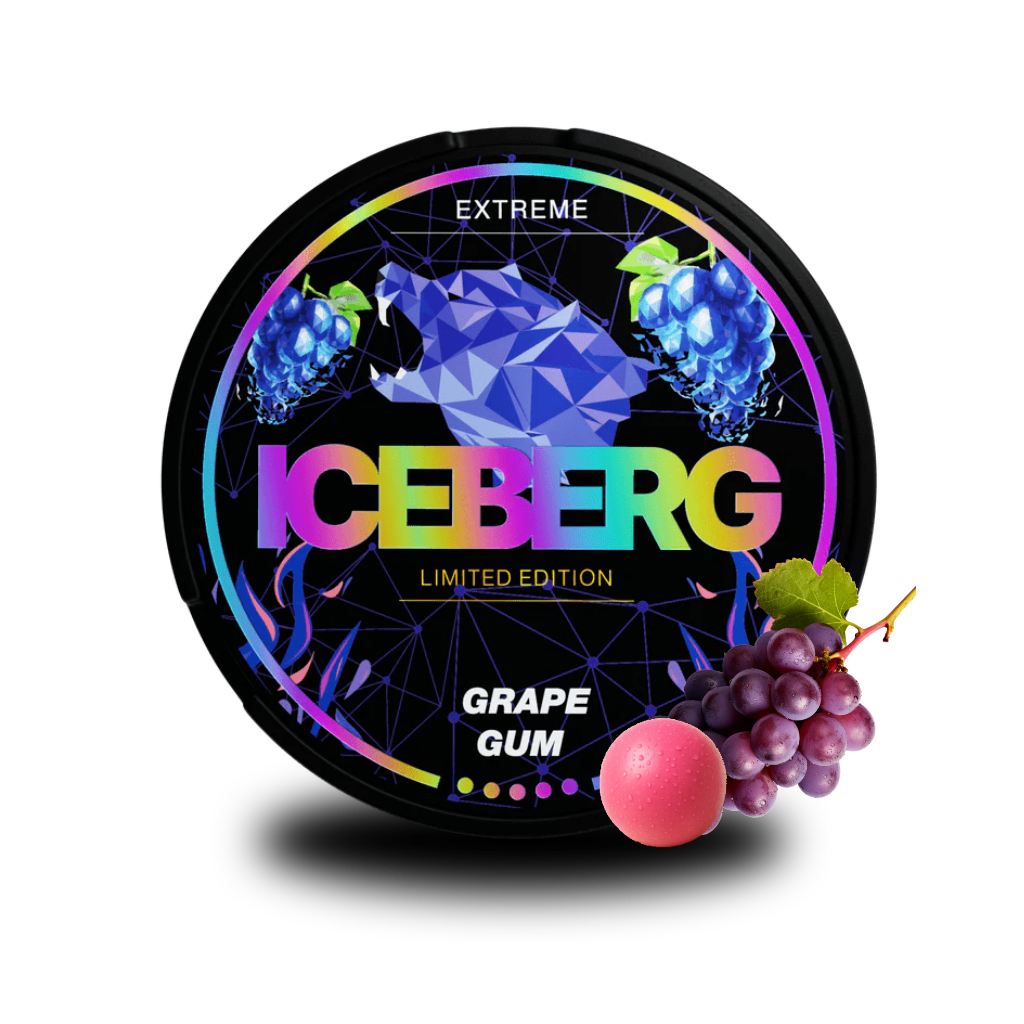 ICEBERG Grape Gum ICEBERG Nicopods Slim 50mg/g