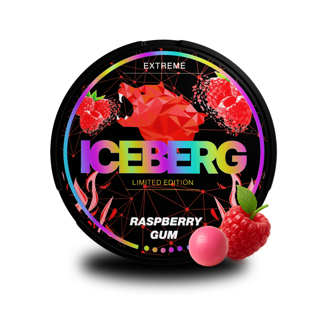 ICEBERG Raspberry Gum