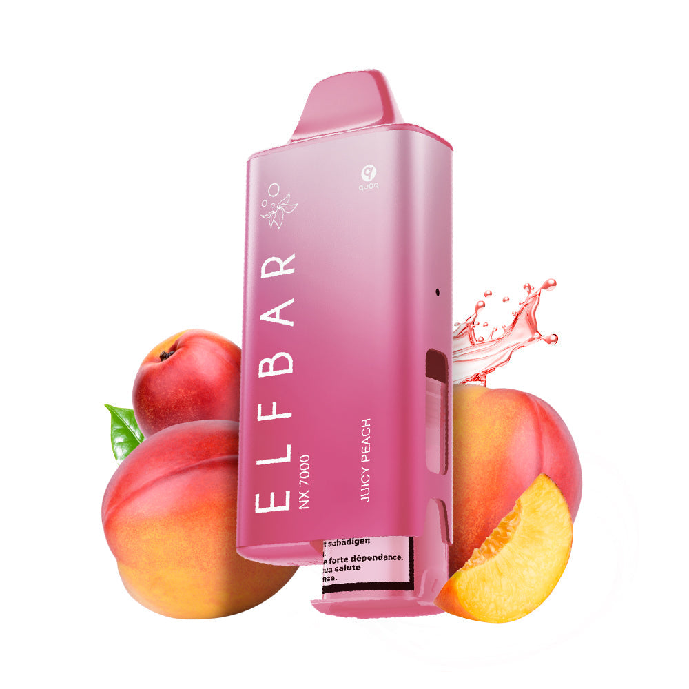 ELFBAR NX7000 Juicy Peach Vape Kit 20 mg/ml 7000 Puffs