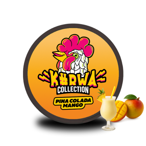 Kurwa Snus Pina Colada Mango – tabakfreie KURWA Nikotinbeutel Slim