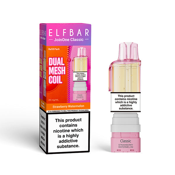 ELFBAR JOIN ONE 15 CLASSIC nachfüllbarer Pod Strawberry Watermelon – ELFBAR Join One 15 Classic Pod 20mg