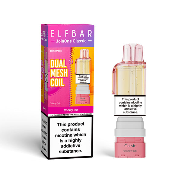 ELFBAR JOIN ONE 15 CLASSIC nachfüllbarer Pod Cherry Ice – ELFBAR Join One 15 Classic Pod 20mg