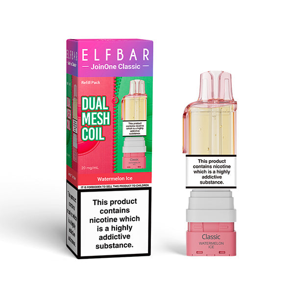 ELFBAR JOIN ONE 15 CLASSIC nachfüllbarer Pod Watermelon Ice – ELFBAR Join One 15 Classic Pod 20mg