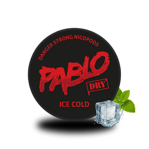 PABLO Dry Ice Cold - PABLO tabakfreie Nicopods Slim / trockener Beutel 30 mg/g