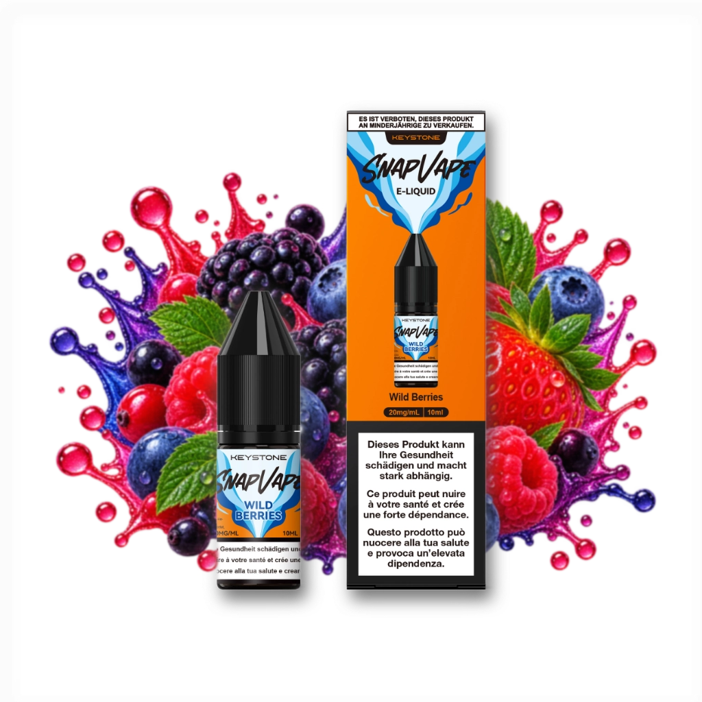 SnapVape | E-Liquid | Wild Berries (20mg/ml)