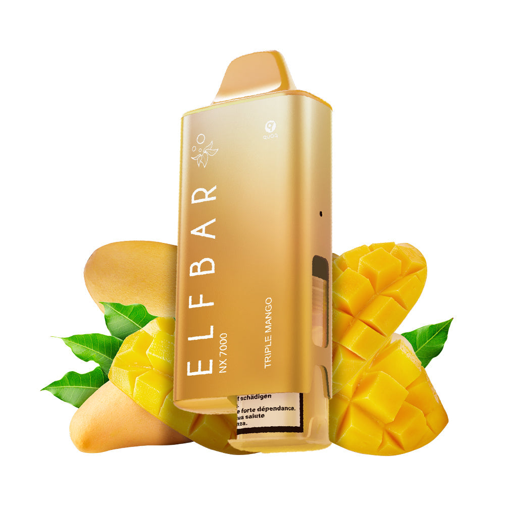 ELFBAR NX7000 Triple Mango Vape Kit 20 mg/ml 7000 Puffs