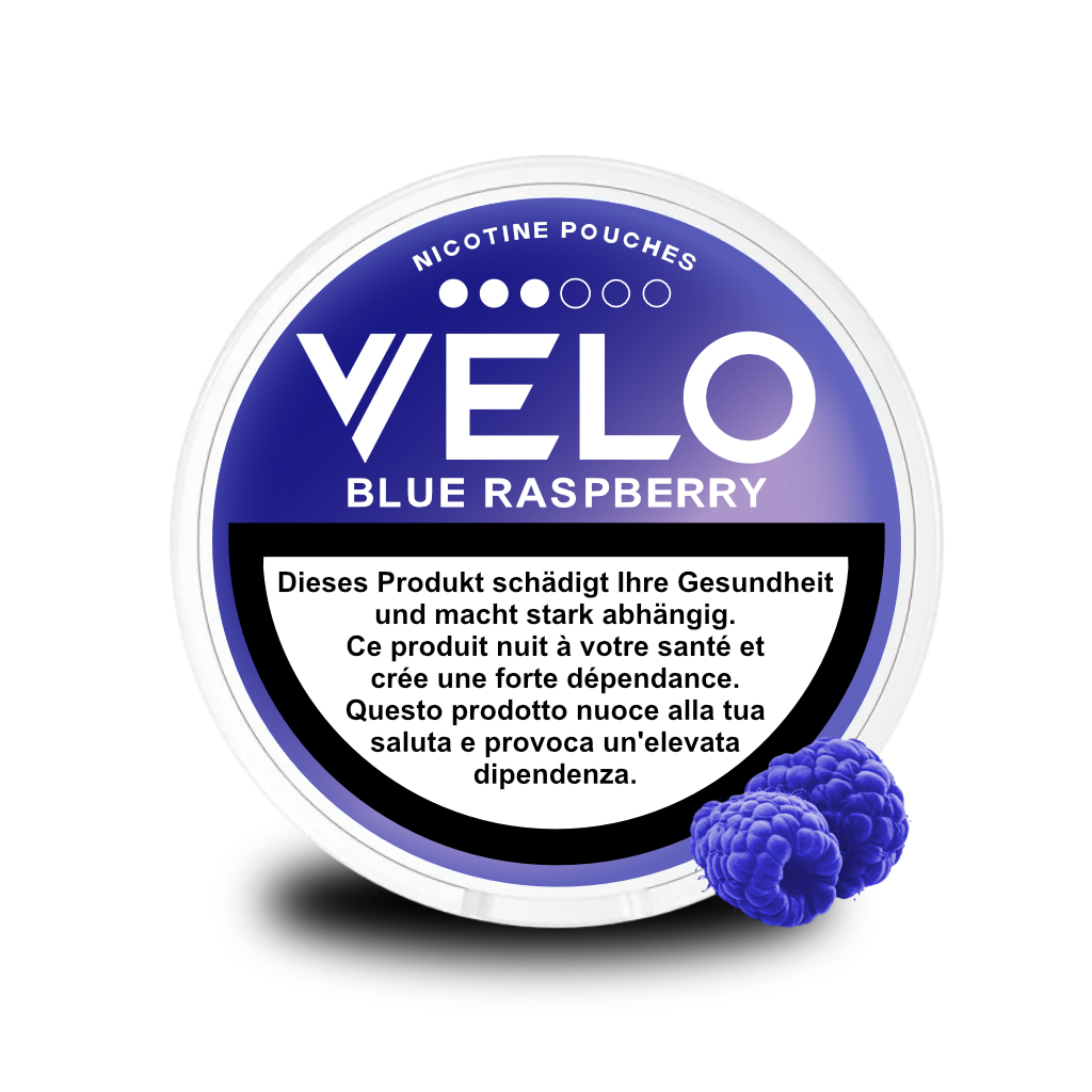 Velo Blue Raspberry VELO Nicotine Pouches Schweiz