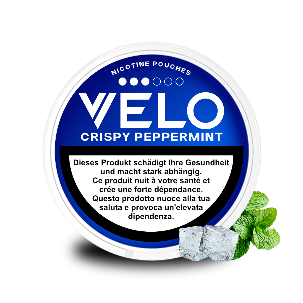 Velo Crispy Peppermint VELO Nicotine Pouches Schweiz