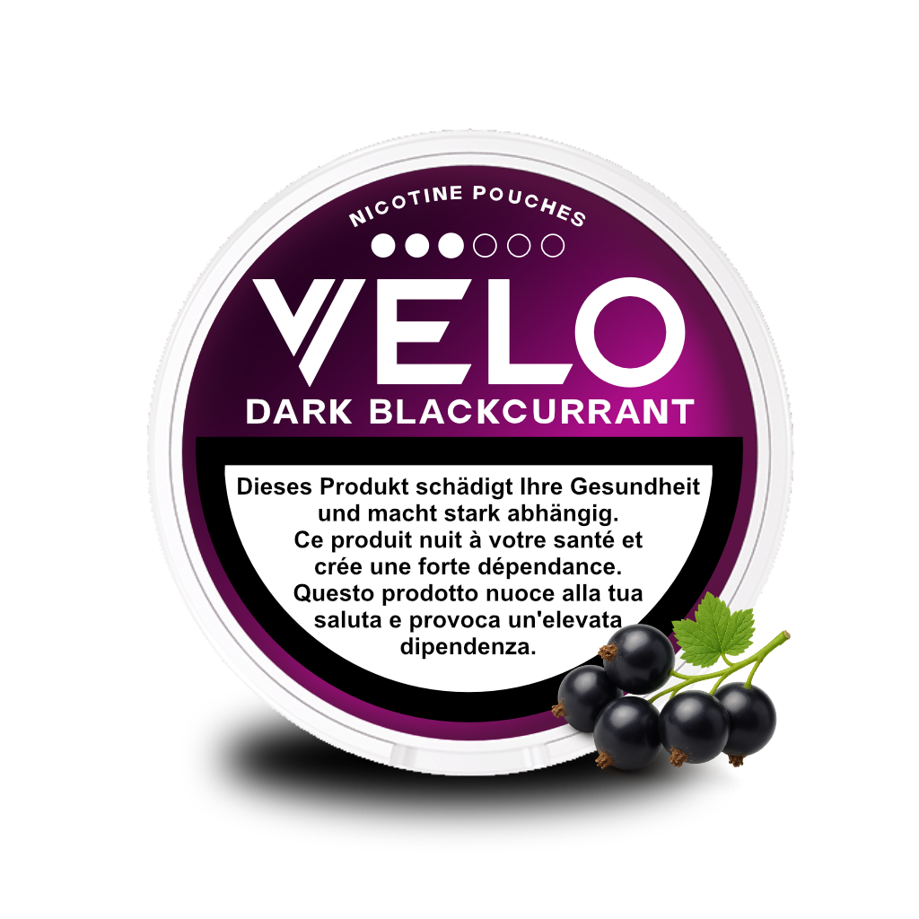 Velo Dark Blackcurrant VELO Nicotine Pouches Schweiz