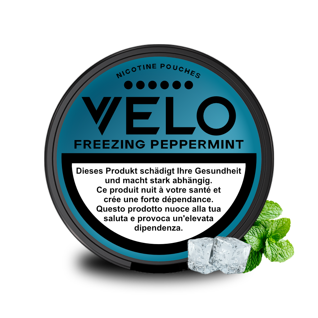 Velo Freezing Peppermint Max VELO Nicotine Pouches Schweiz