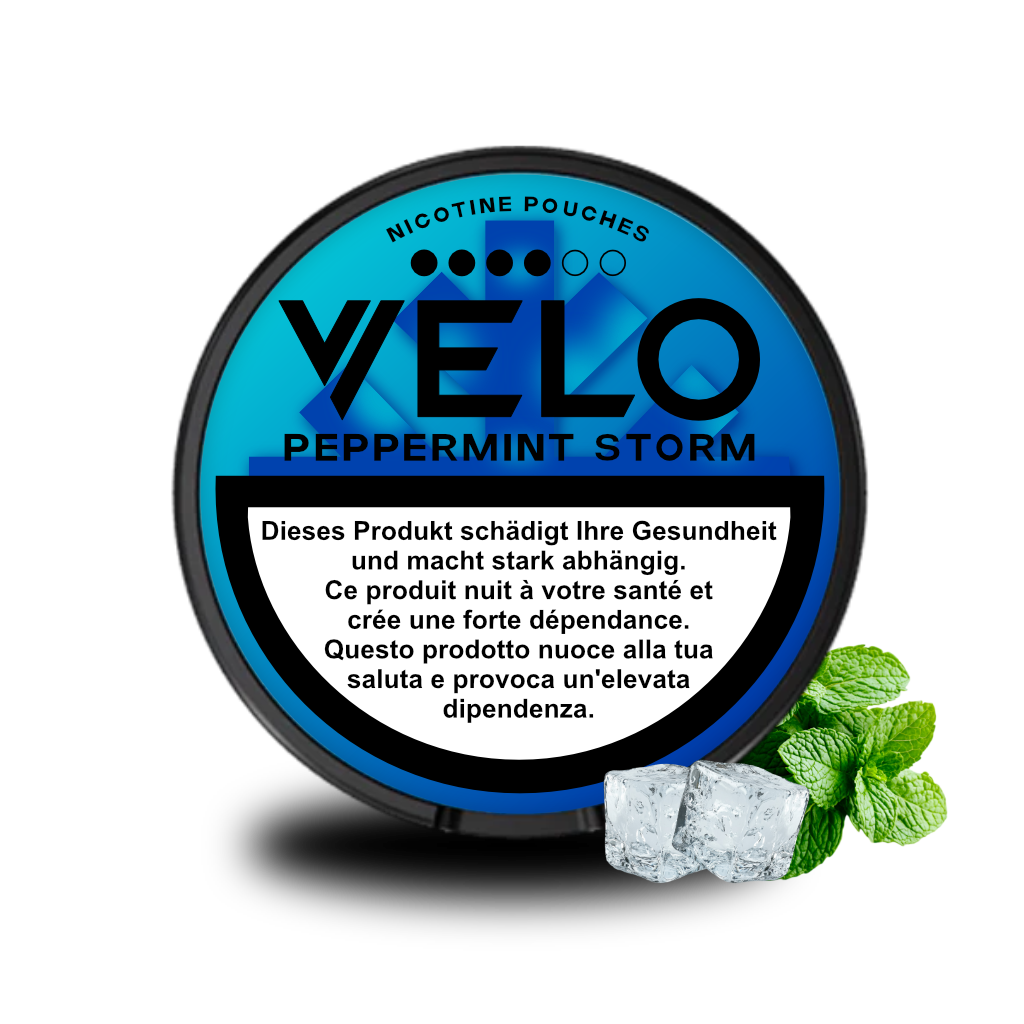 Velo Peppermint Storm VELO Nicotine Pouches Schweiz