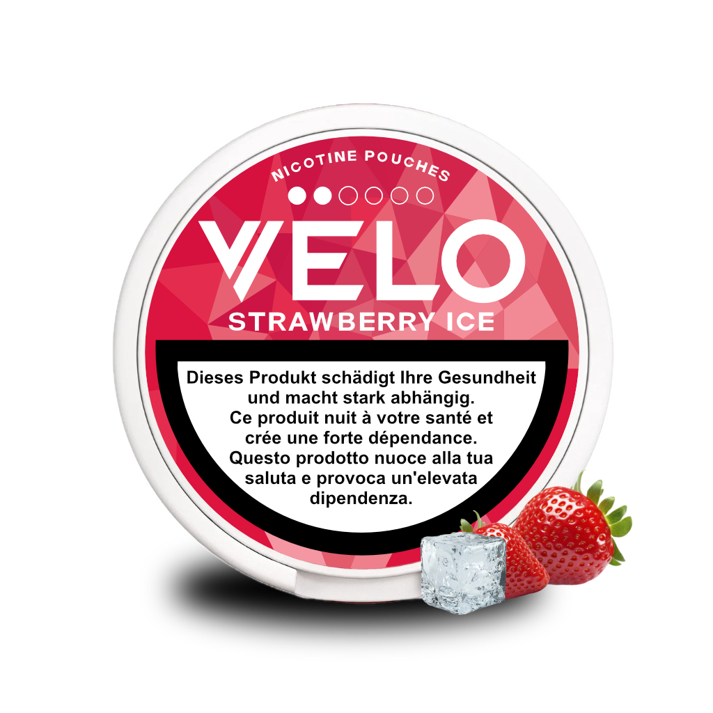 Velo Strawberry Ice VELO Nicotine Pouches Schweiz