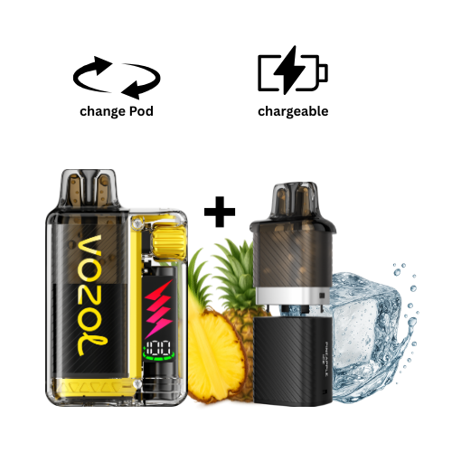 VOZOL Vista Kit Pineapple Ice VOZOL Vista Plug Vape Kit Ananas Ice