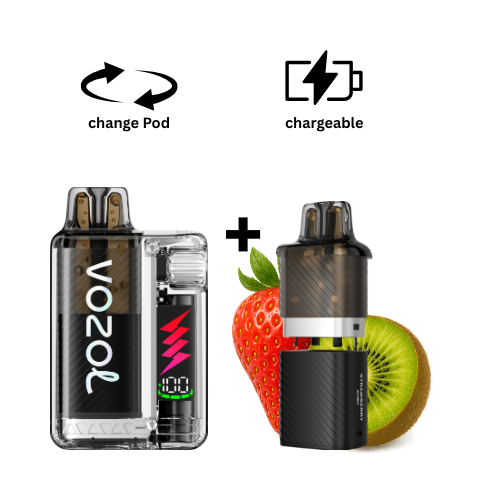 VOZOL Vista Kit Strawberry Kiwi VOZOL Vista Plug Vape Kit Erdbeere & Kiwi