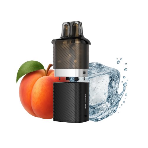 VOZOL Vista Pod Peach Ice – VOZOL Vista Pod 20mg 10’000 Puffs