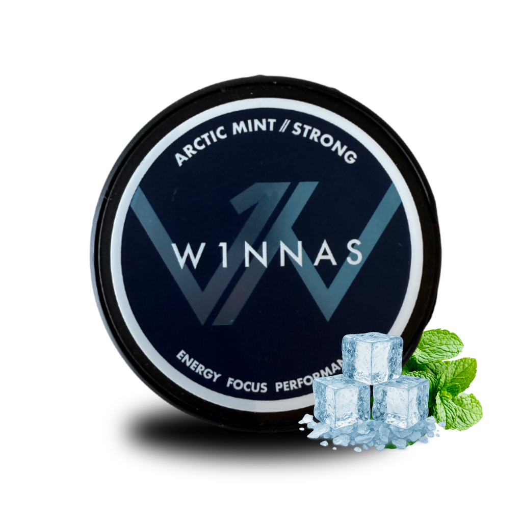 W1NNAS – Arctic Mint W1NNAS Performance Pouches 200 mg Koffein nikotinfrei