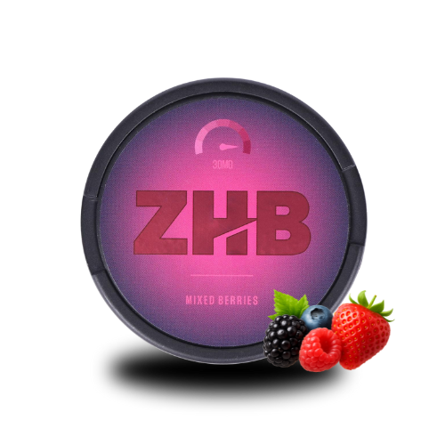 ZHB Snus Mixed Berries 30mg - ZHB Mixed Berries Nicotine Pouches